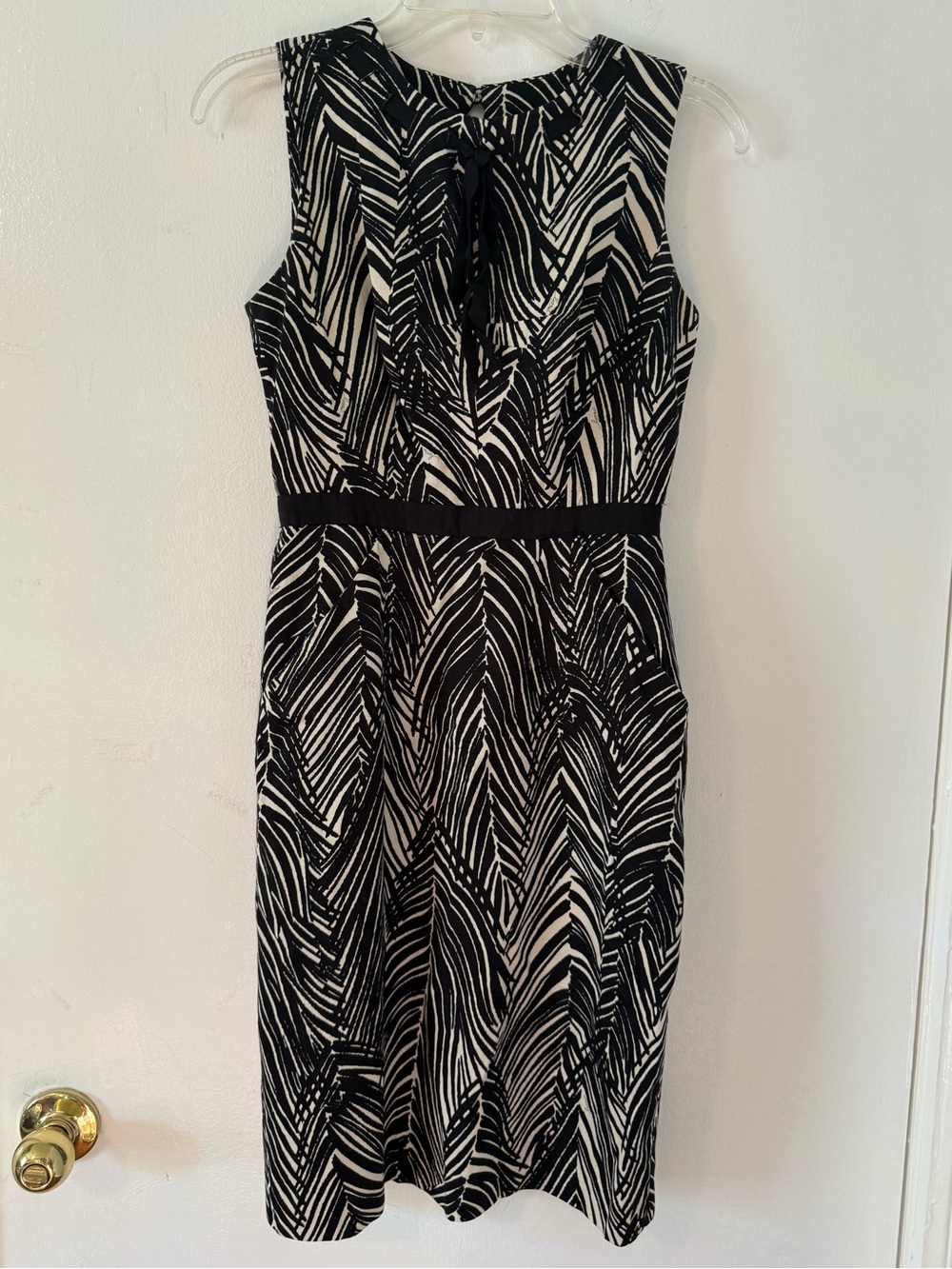 Milly of New York Black and White Dress
